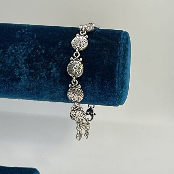 Brighton Etched Hearts Bracelet - Picture 1 of 3